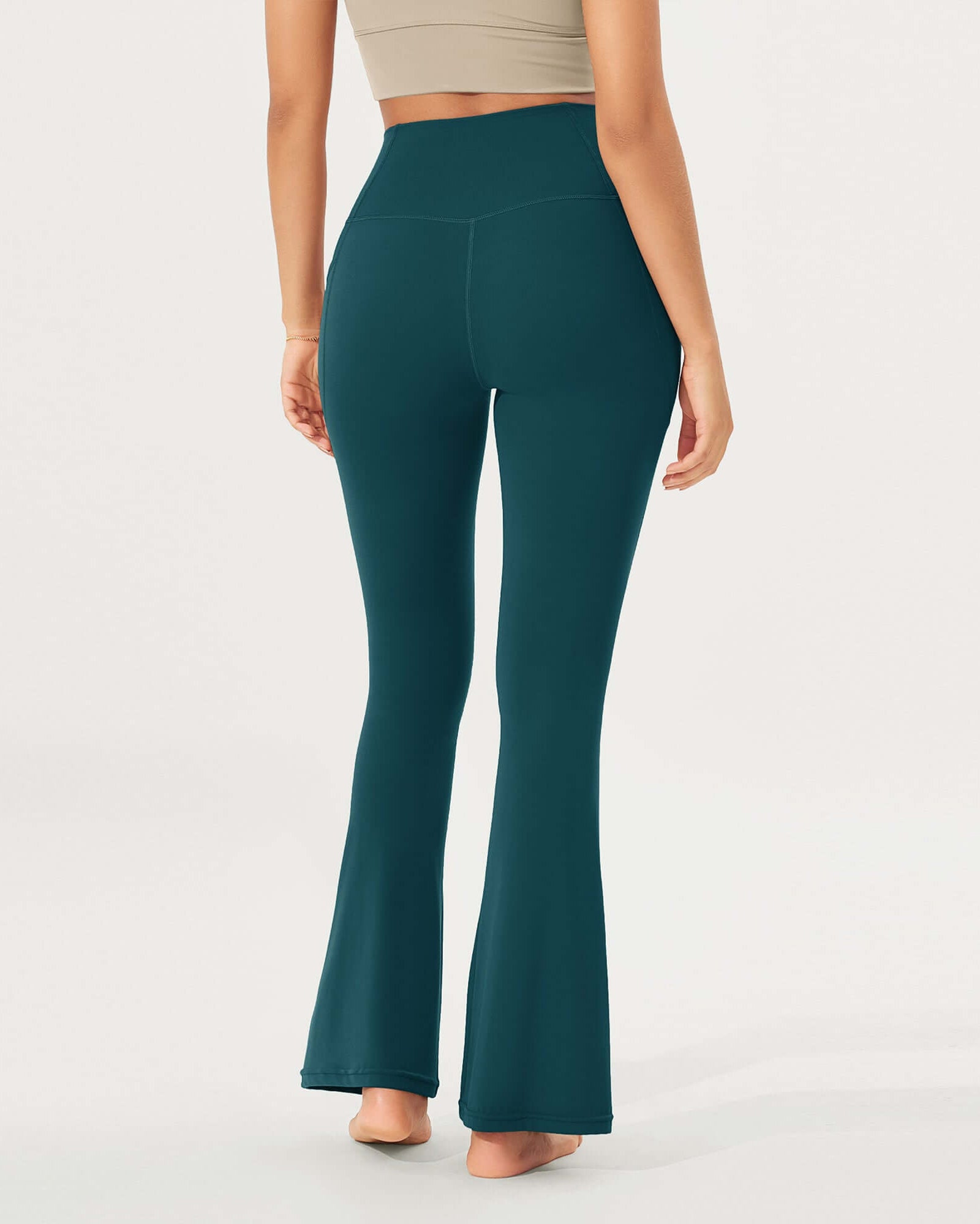 32 Cloud Feeling Bootcut Lounge Yoga Pants with Pockets - ododos