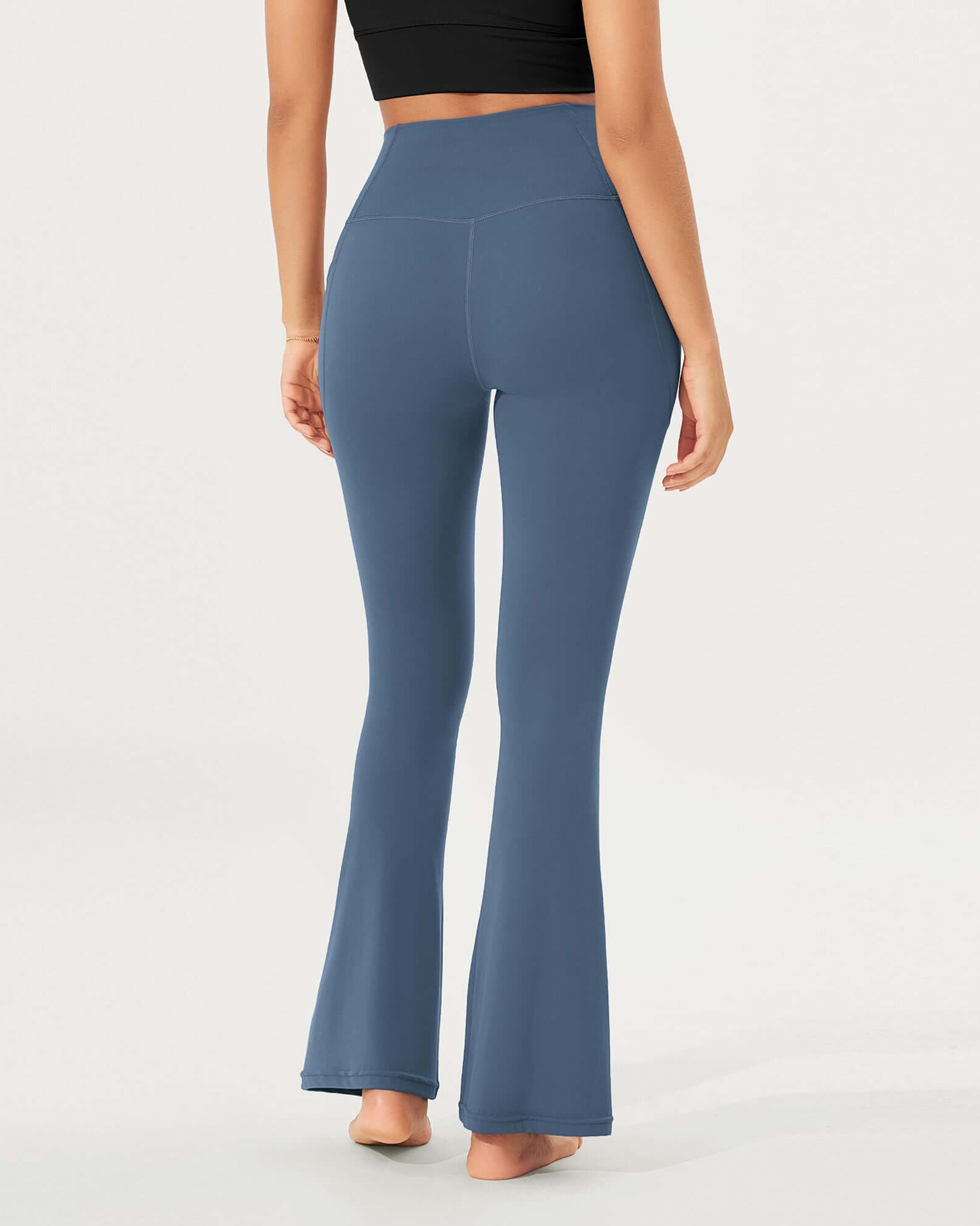 32 Cloud Feeling Bootcut Lounge Yoga Pants with Pockets - ododos