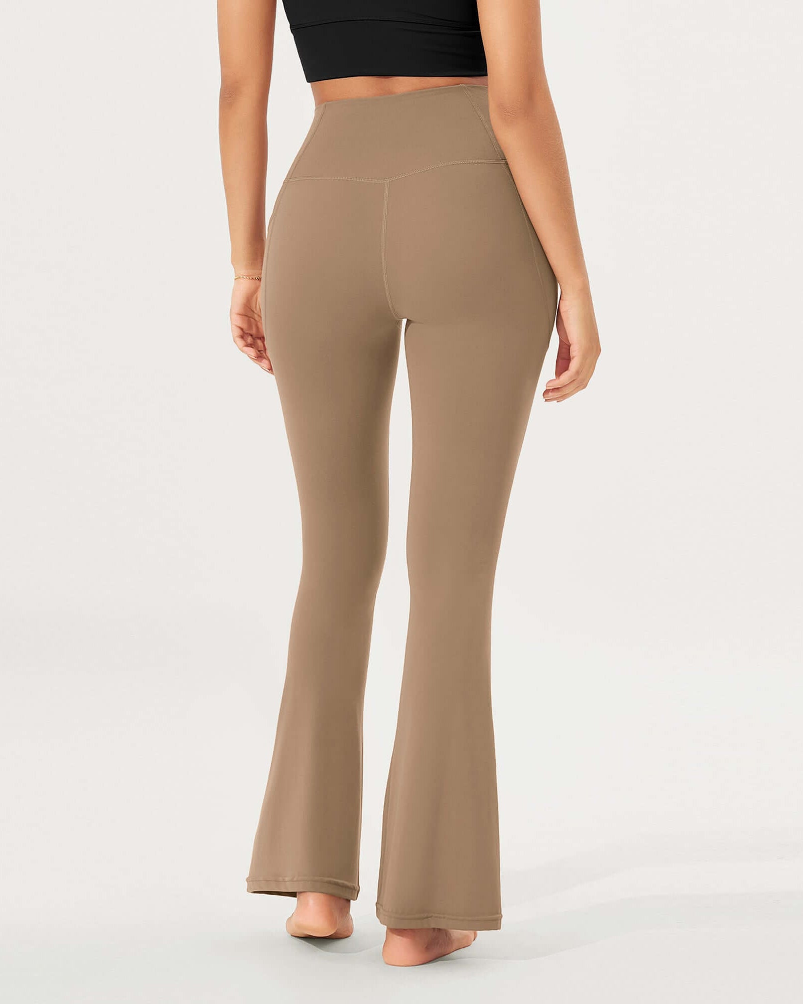 32 Cloud Feeling Bootcut Lounge Yoga Pants with Pockets - ododos