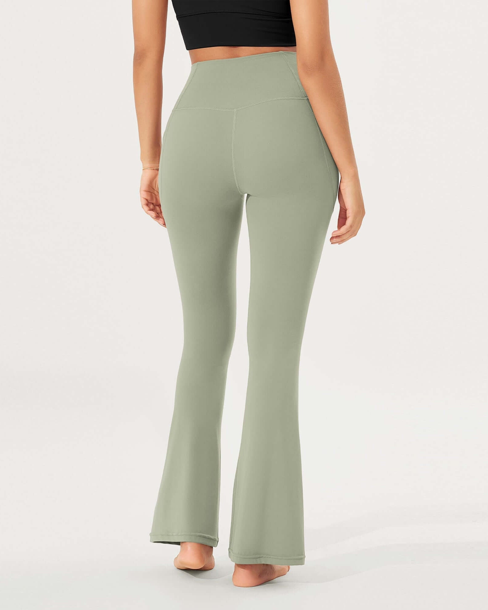 32 Cloud Feeling Bootcut Lounge Yoga Pants with Pockets - ododos