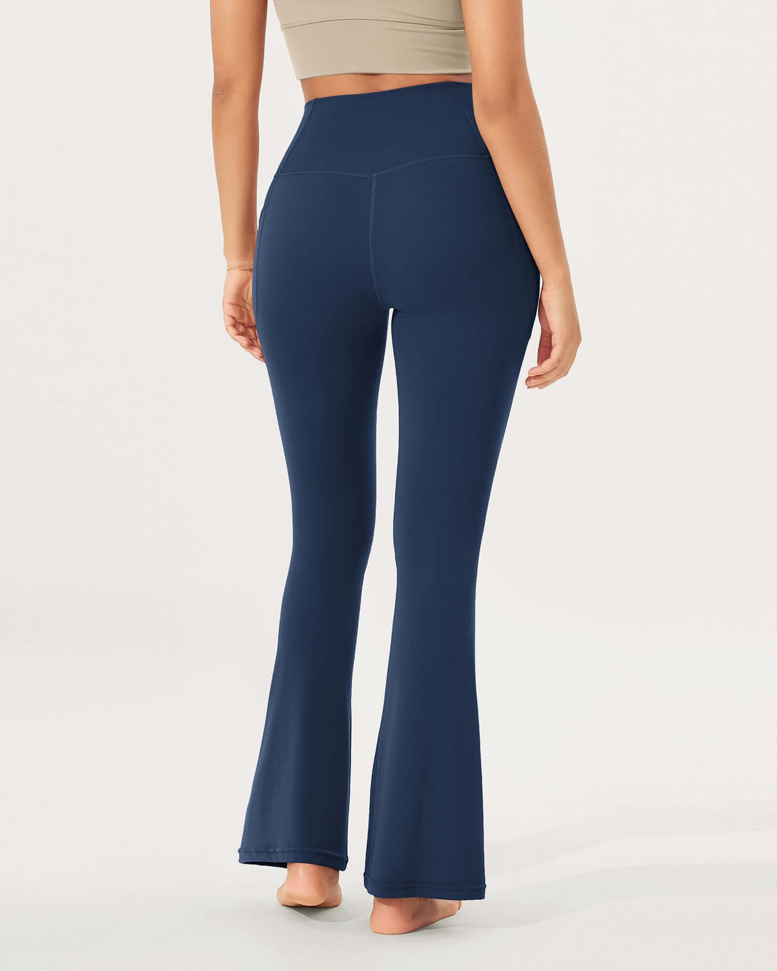 32 Cloud Feeling Bootcut Lounge Yoga Pants with Pockets - ododos