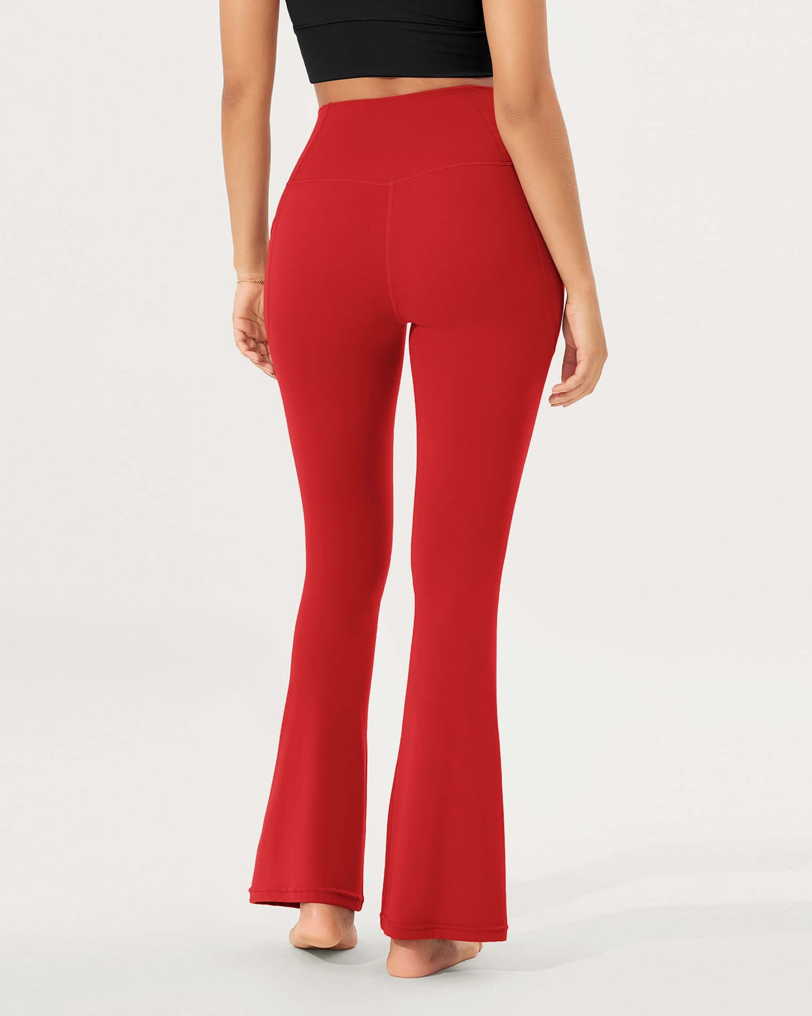 32 Cloud Feeling Bootcut Lounge Yoga Pants with Pockets - ododos
