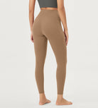 25 Crossover 7/8 V High Wasit Lounge Leggings with Pockets - ododos