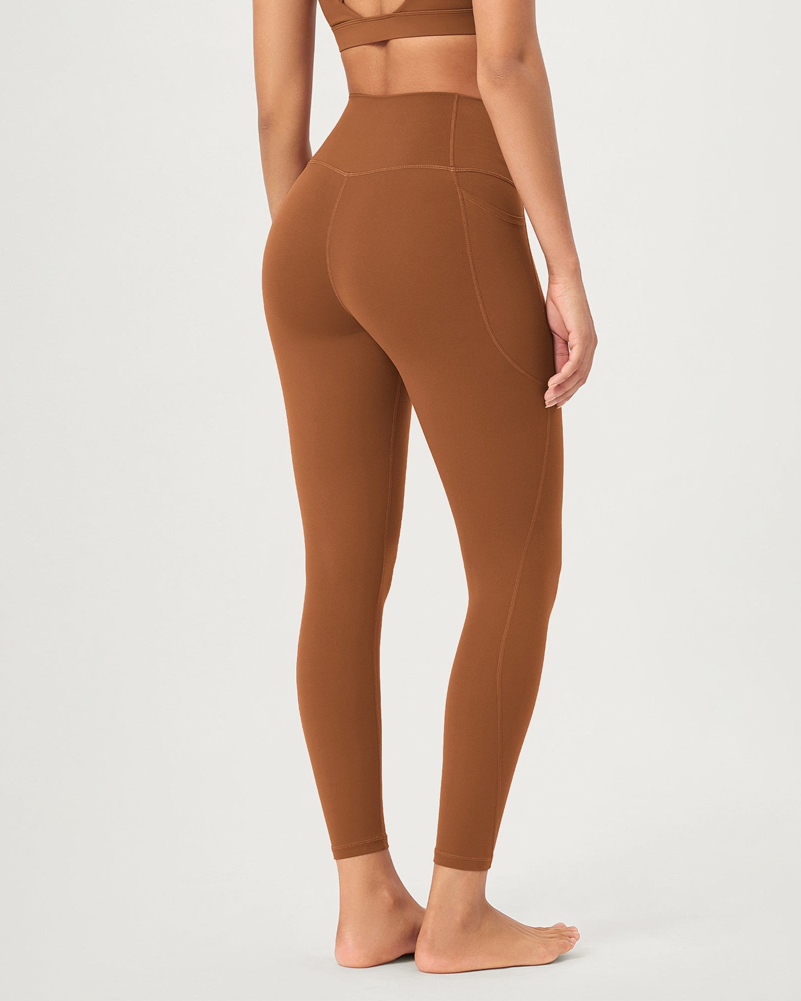 2-Pack 25 ODCLOUD Crossover Lounge Yoga Waist Leggings with Pockets - ododos