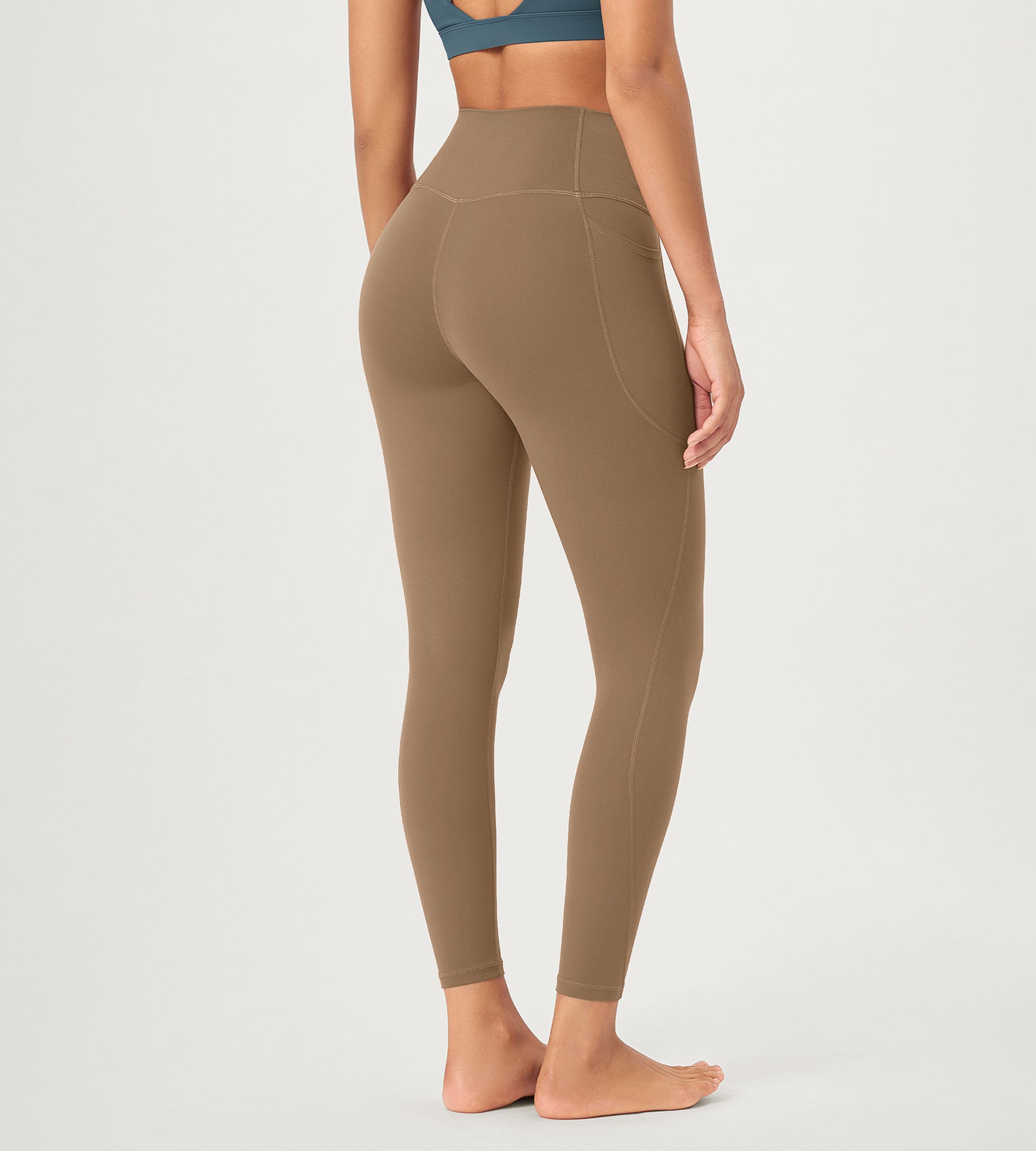 2-Pack 25 ODCLOUD Crossover Lounge Yoga Waist Leggings with Pockets - ododos