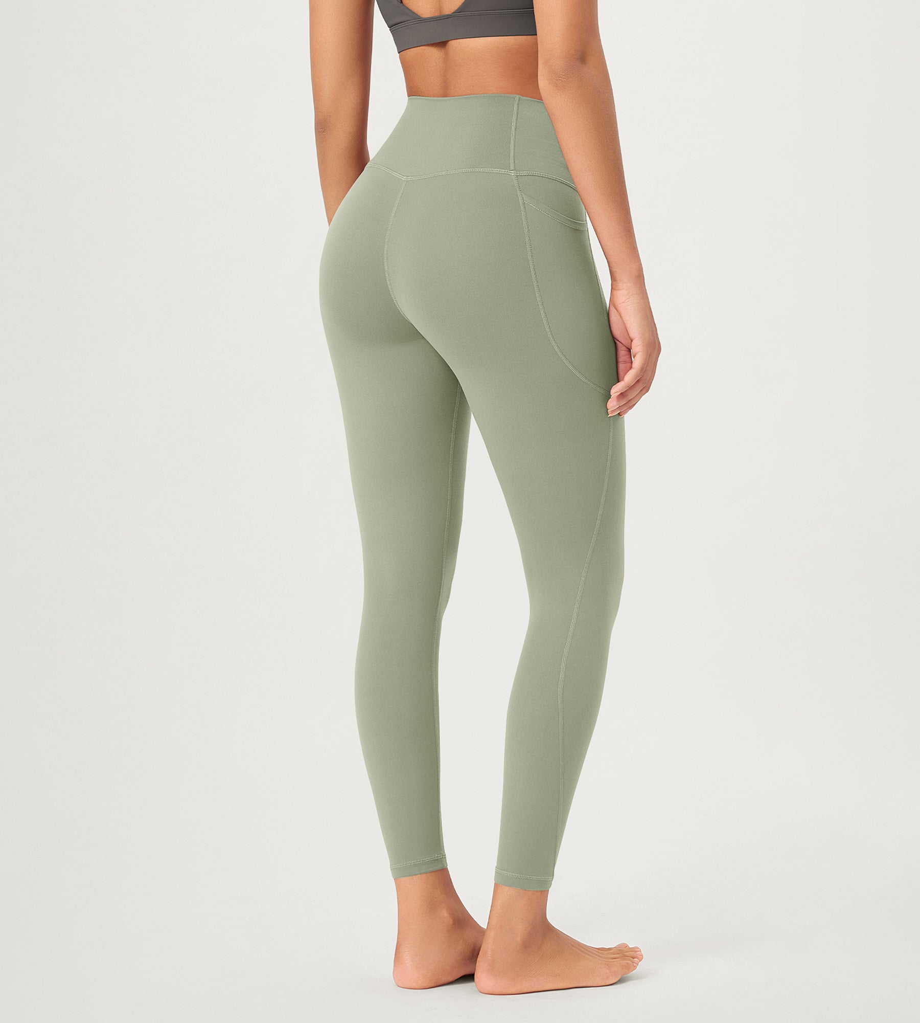 2-Pack 25 ODCLOUD Crossover Lounge Yoga Waist Leggings with Pockets - ododos