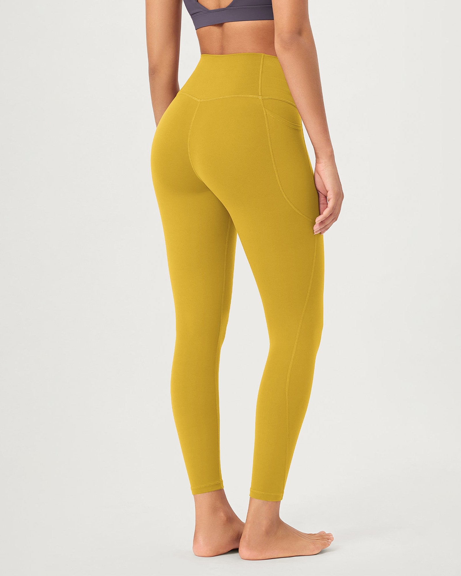 2-Pack 25 ODCLOUD Crossover Lounge Yoga Waist Leggings with Pockets - ododos