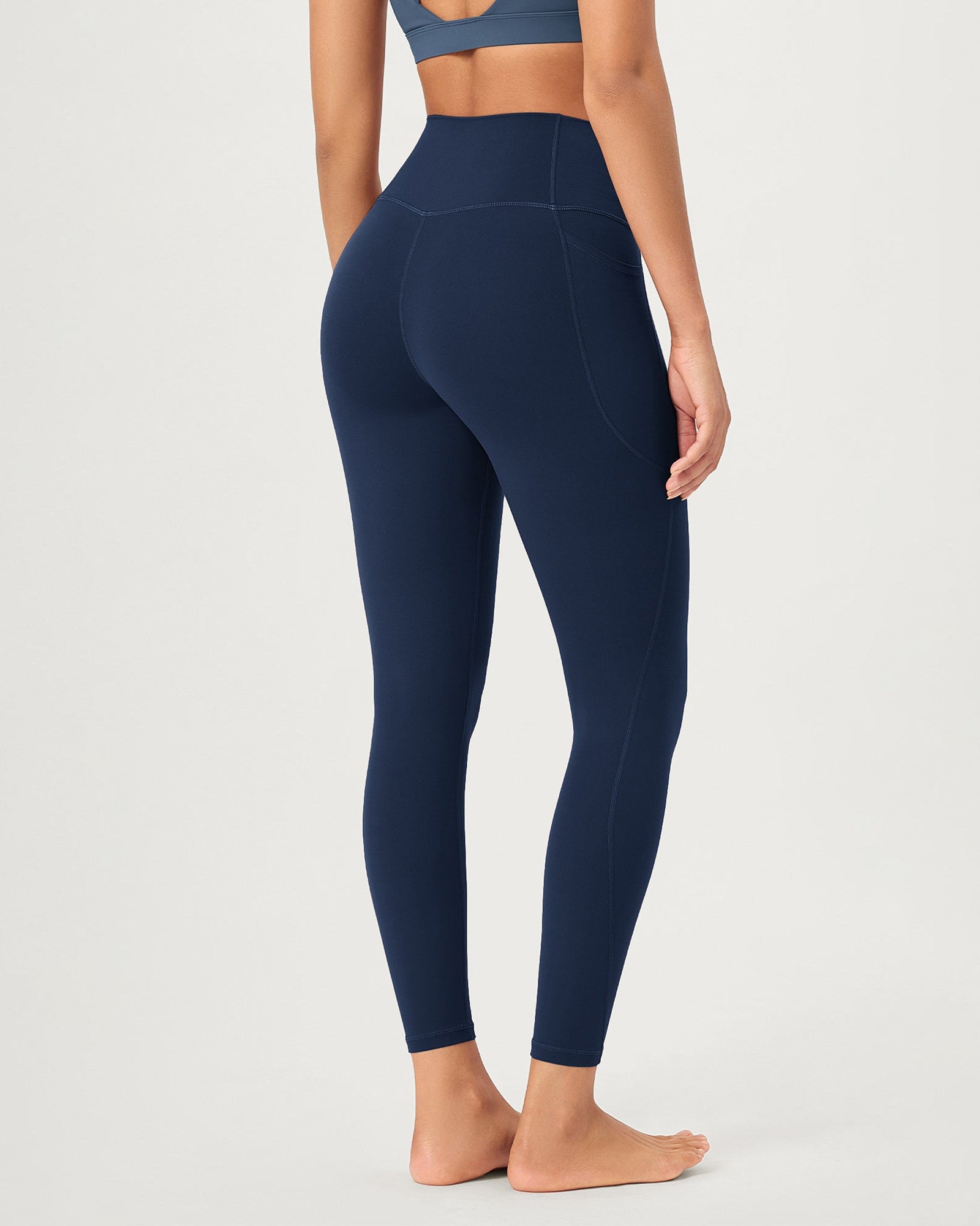 2-Pack 25 ODCLOUD Crossover Lounge Yoga Waist Leggings with Pockets - ododos