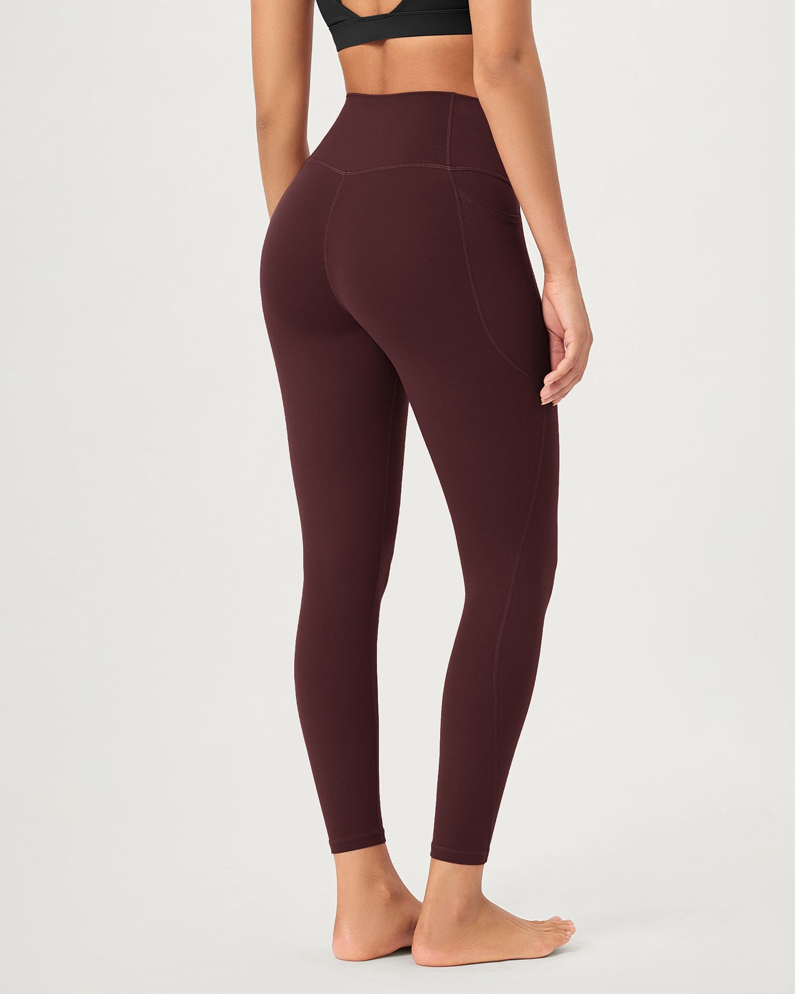 2-Pack 25 ODCLOUD Crossover Lounge Yoga Waist Leggings with Pockets - ododos