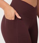 2-Pack 25 ODCLOUD Crossover Lounge Yoga Waist Leggings with Pockets - ododos