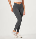 2-Pack 25 ODCLOUD Crossover Lounge Yoga Waist Leggings with Pockets - ododos