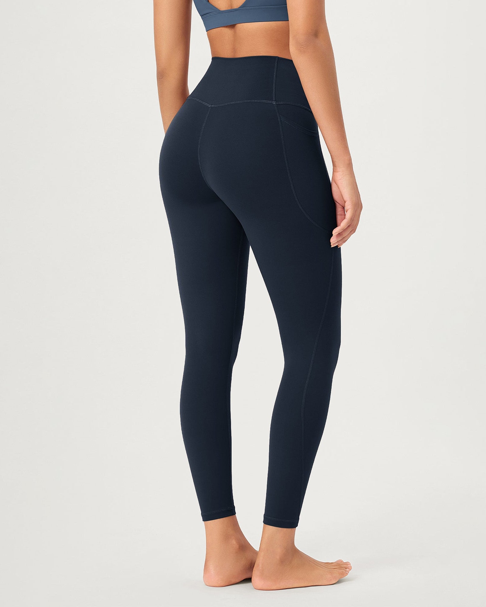 2-Pack 25 ODCLOUD Crossover Lounge Yoga Waist Leggings with Pockets - ododos