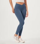 2-Pack 25 ODCLOUD Crossover Lounge Yoga Waist Leggings with Pockets - ododos