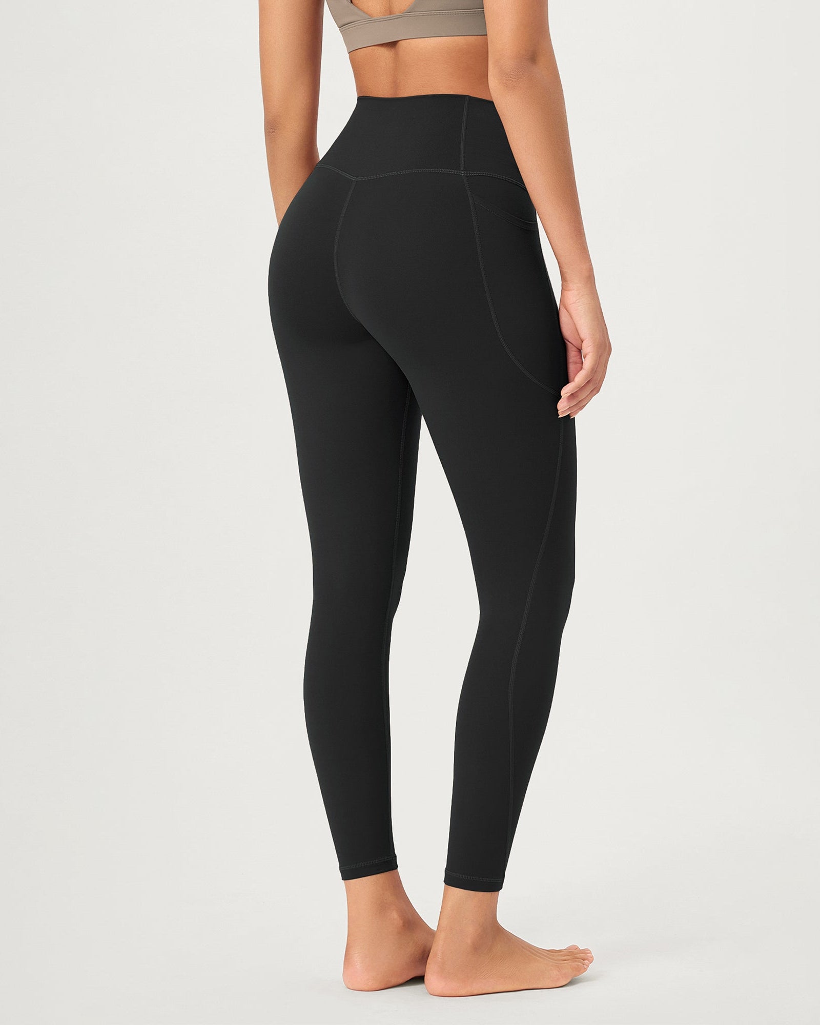 2-Pack 25 ODCLOUD Crossover Lounge Yoga Waist Leggings with Pockets - ododos