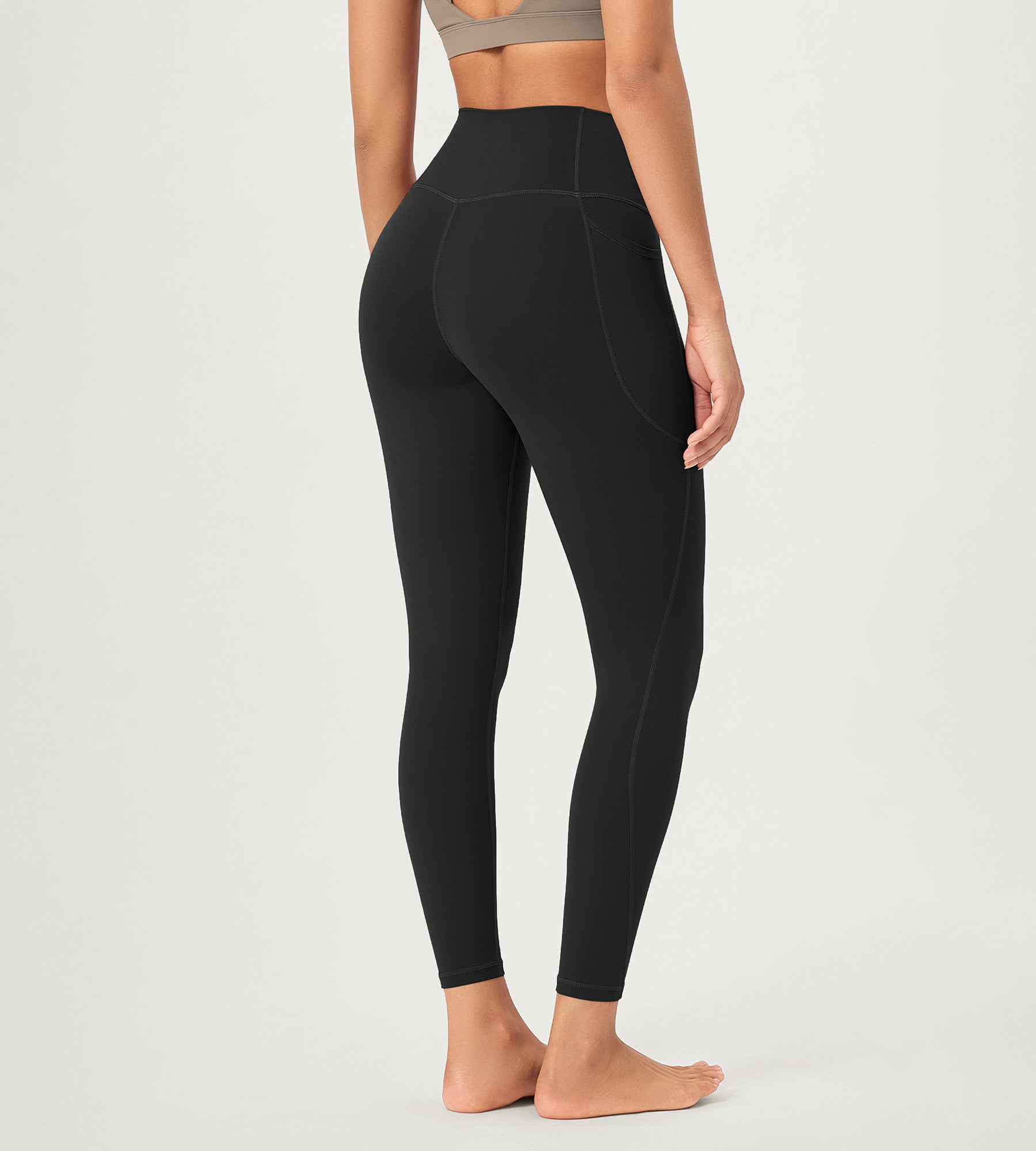 2-Pack 25 ODCLOUD Crossover Lounge Yoga Waist Leggings with Pockets - ododos