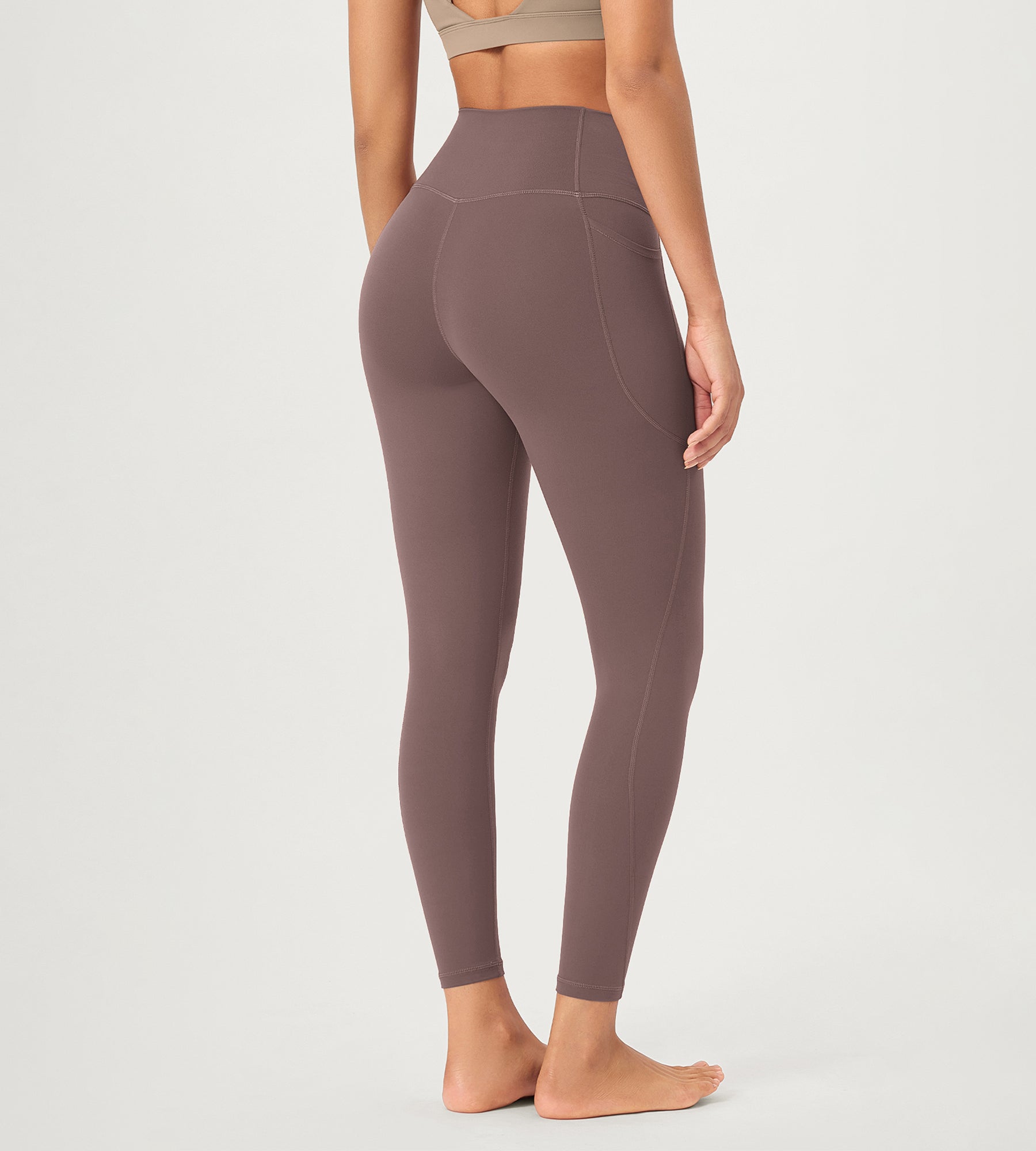 2-Pack 25 ODCLOUD Crossover Lounge Yoga Waist Leggings with Pockets - ododos