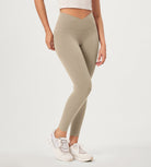 2-Pack 25 ODCLOUD Crossover Lounge Yoga Waist Leggings with Pockets - ododos