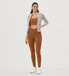 28 Crossover V High Wasit Lounge Leggings with Pockets - ododos