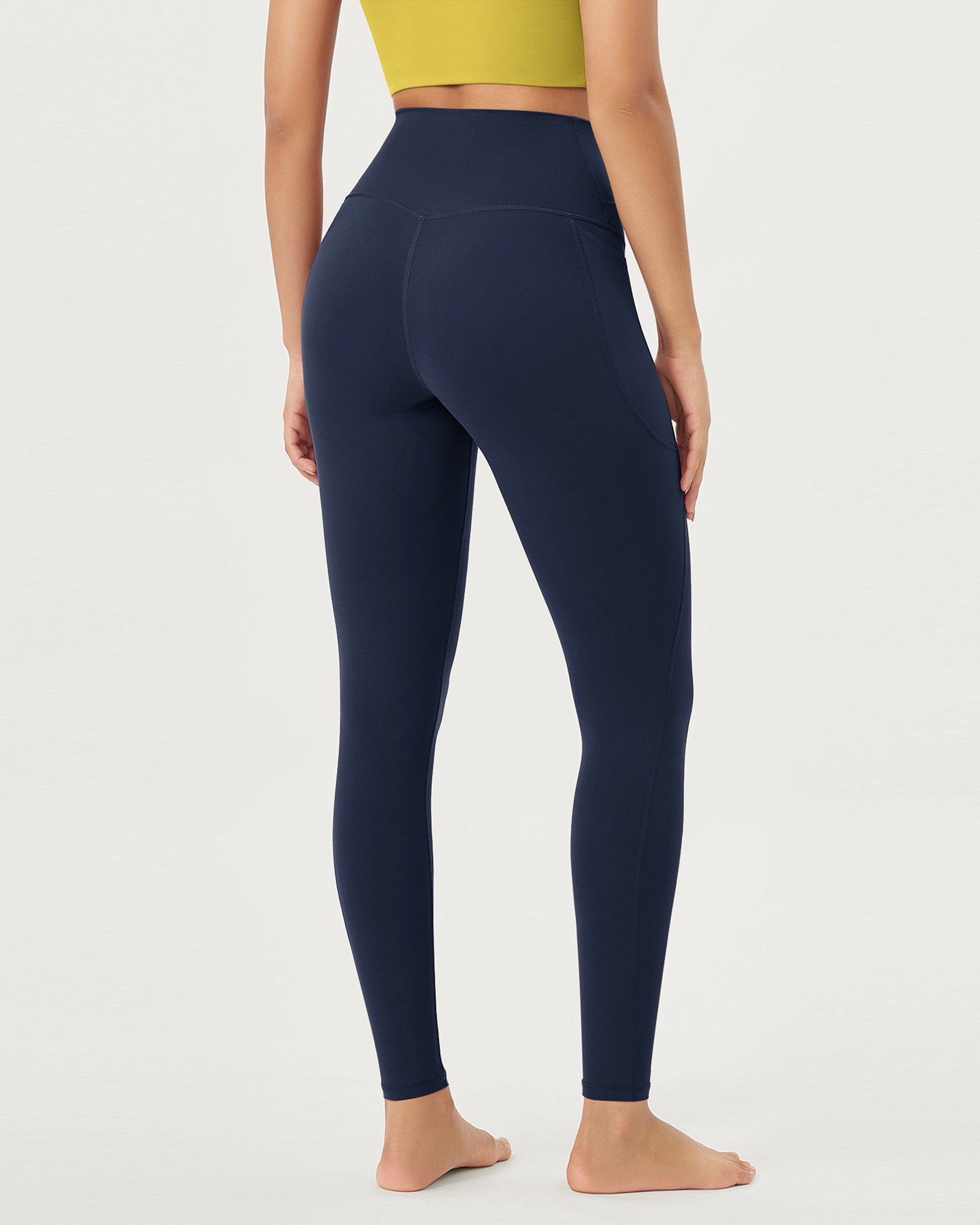 28 Crossover V High Wasit Lounge Leggings with Pockets - ododos