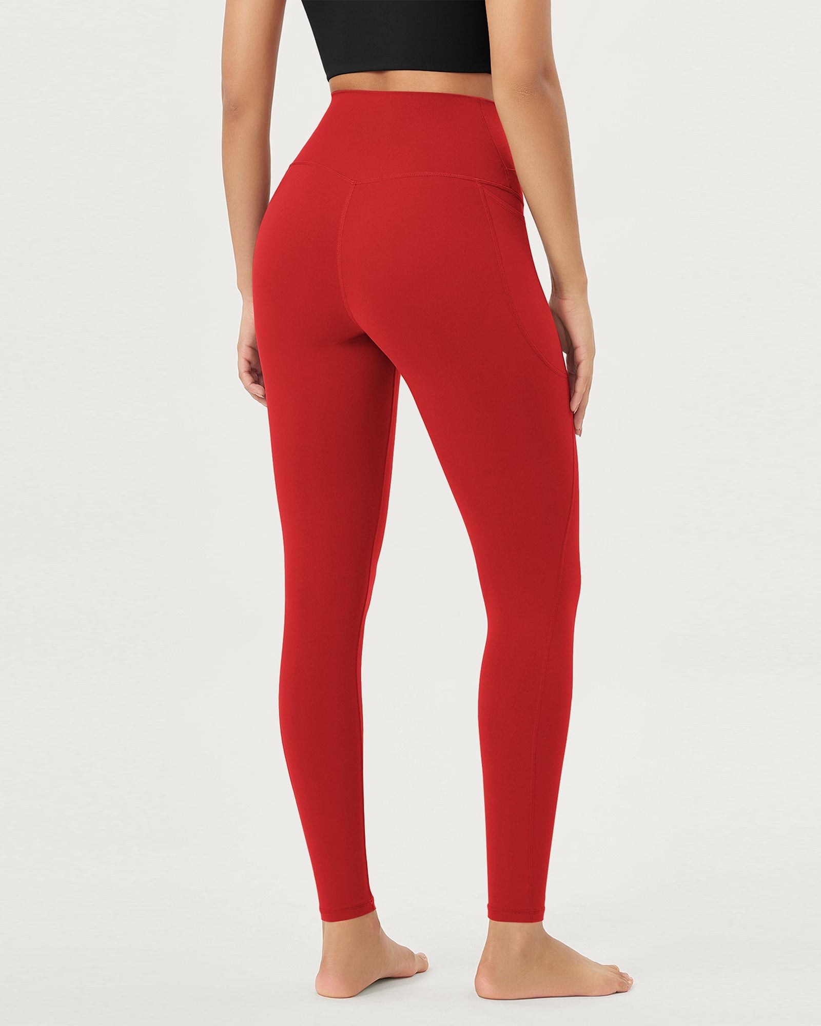 28 Crossover V High Wasit Lounge Leggings with Pockets - ododos
