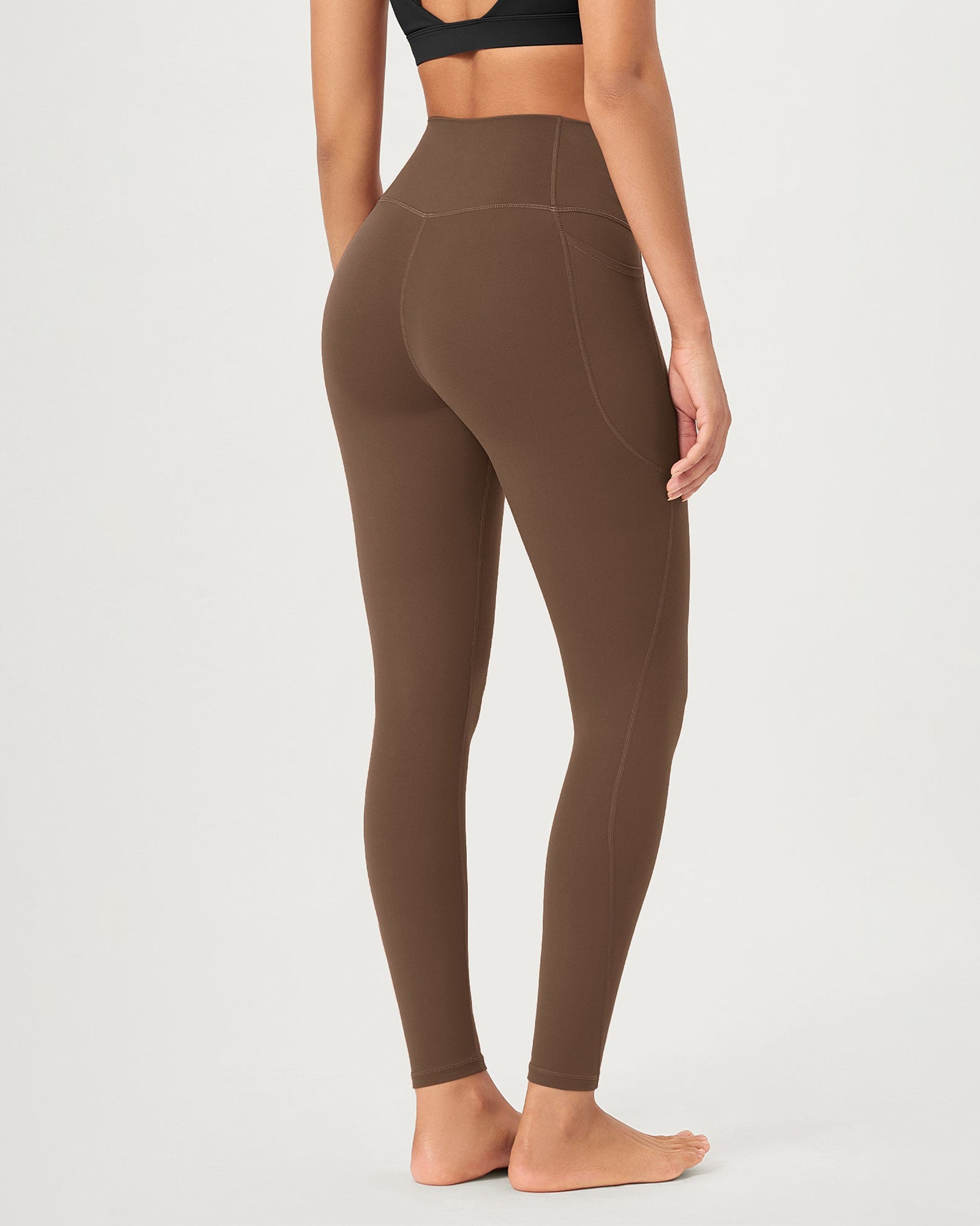 2-Pack 28 ODCLOUD Crossover Lounge Yoga Waist Leggings with Pockets - ododos