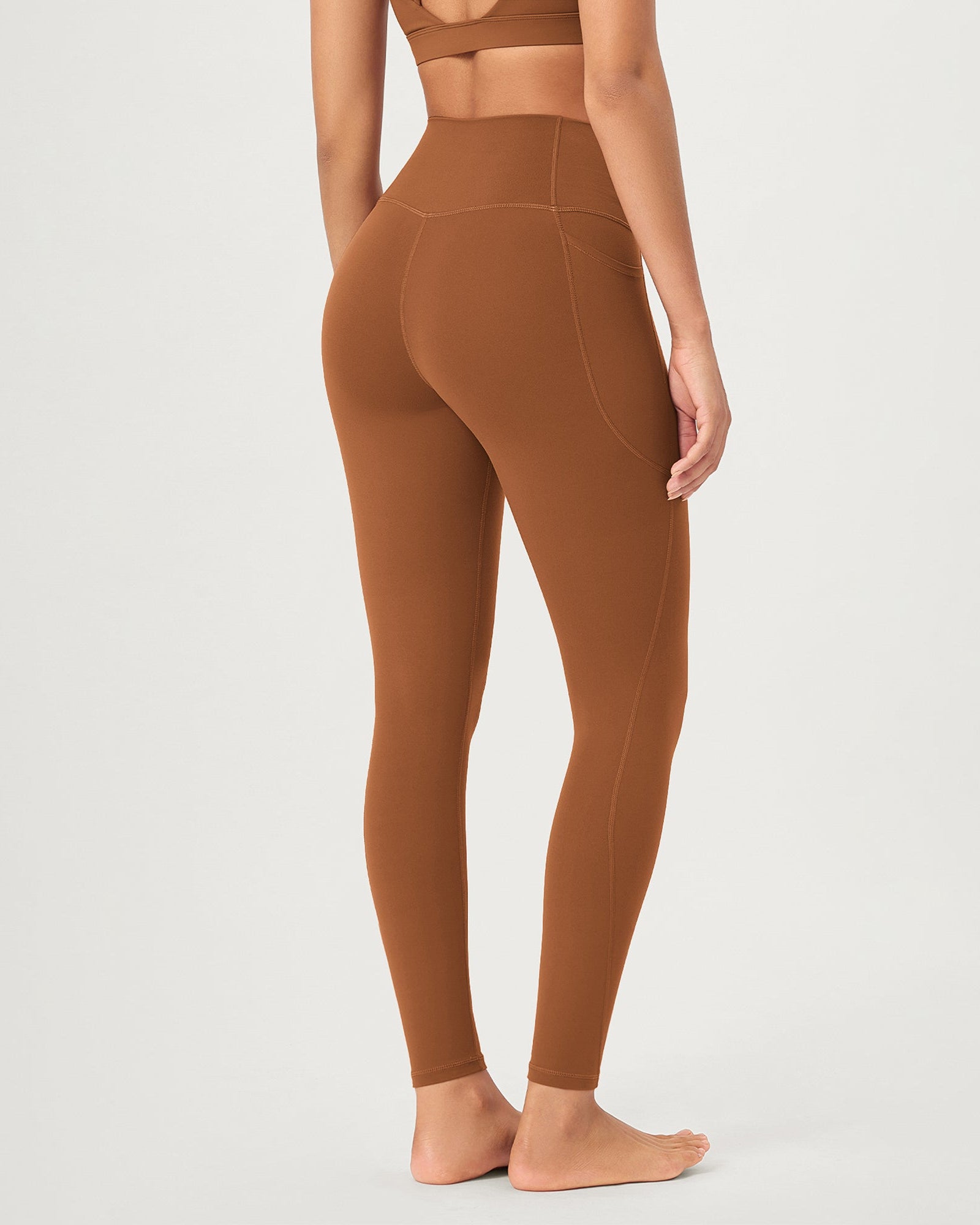 2-Pack 28 ODCLOUD Crossover Lounge Yoga Waist Leggings with Pockets - ododos