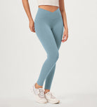 2-Pack 28 ODCLOUD Crossover Lounge Yoga Waist Leggings with Pockets - ododos