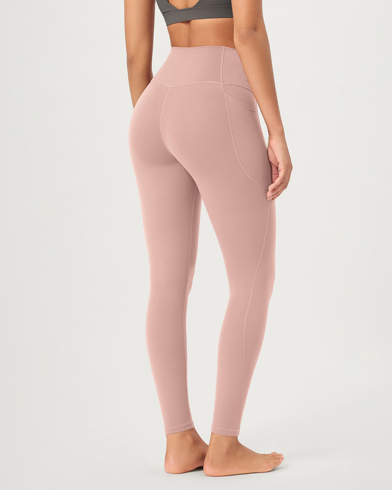 2-Pack 28 ODCLOUD Crossover Lounge Yoga Waist Leggings with Pockets - ododos