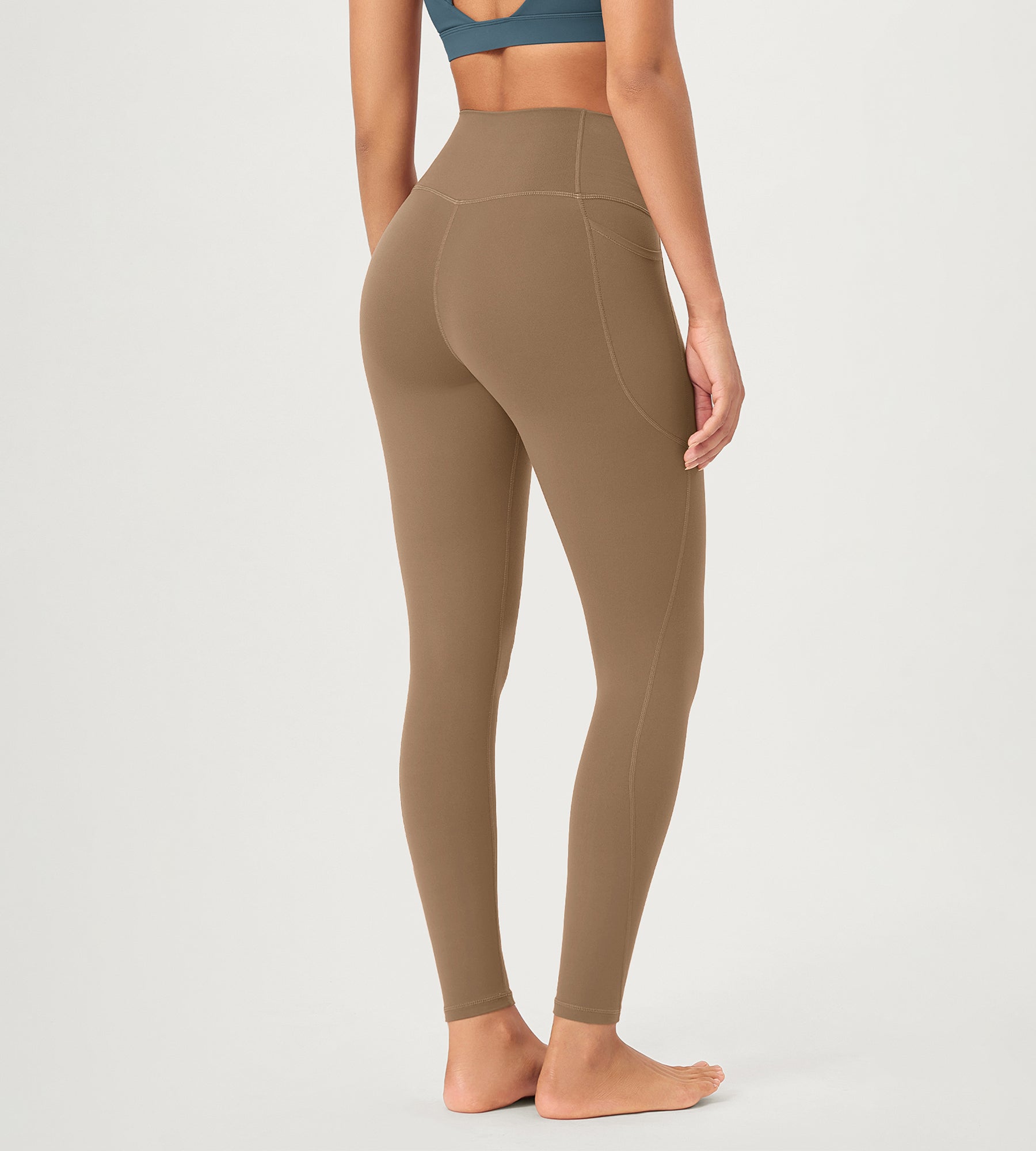 2-Pack 28 ODCLOUD Crossover Lounge Yoga Waist Leggings with Pockets - ododos