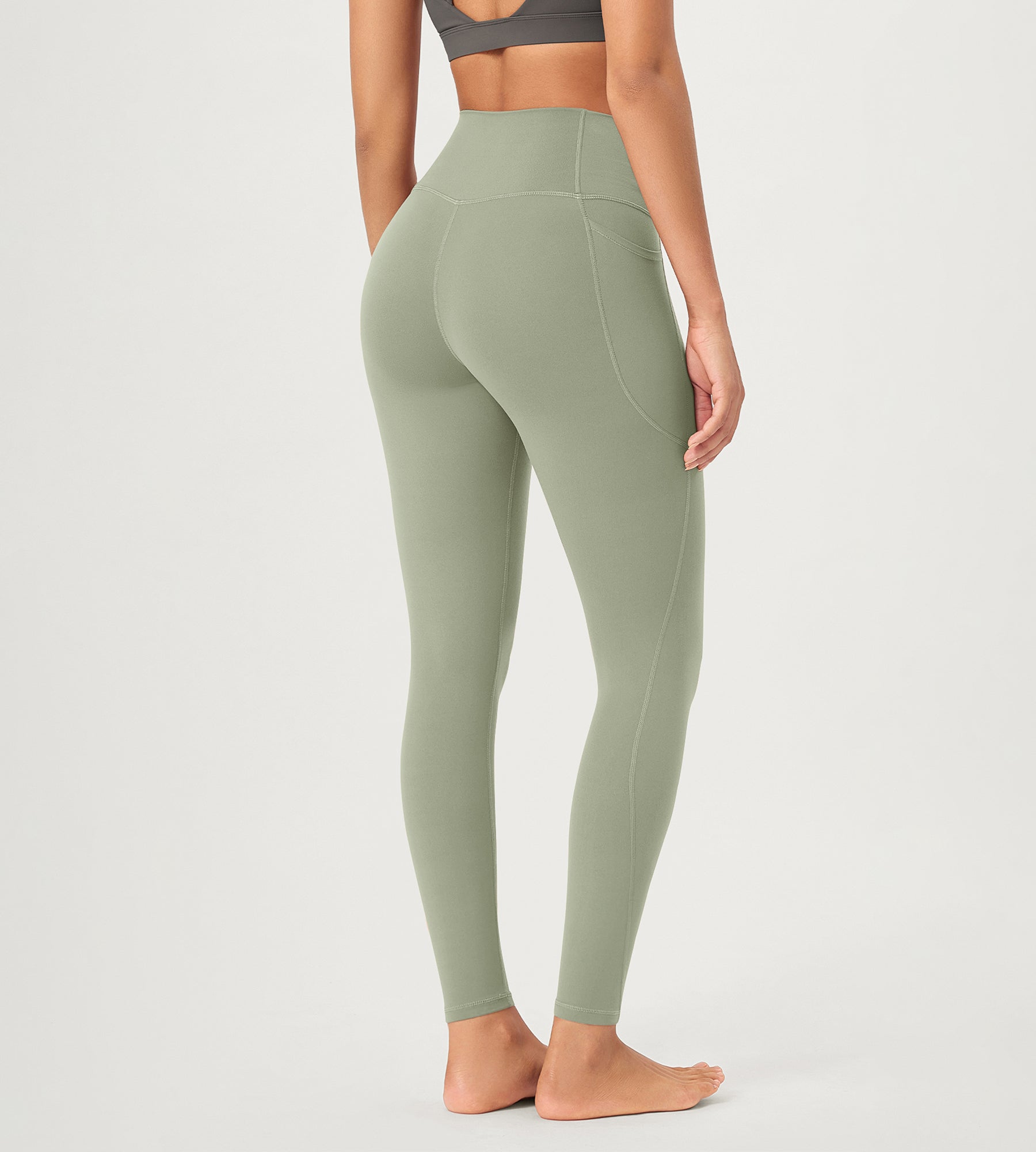 2-Pack 28 ODCLOUD Crossover Lounge Yoga Waist Leggings with Pockets - ododos