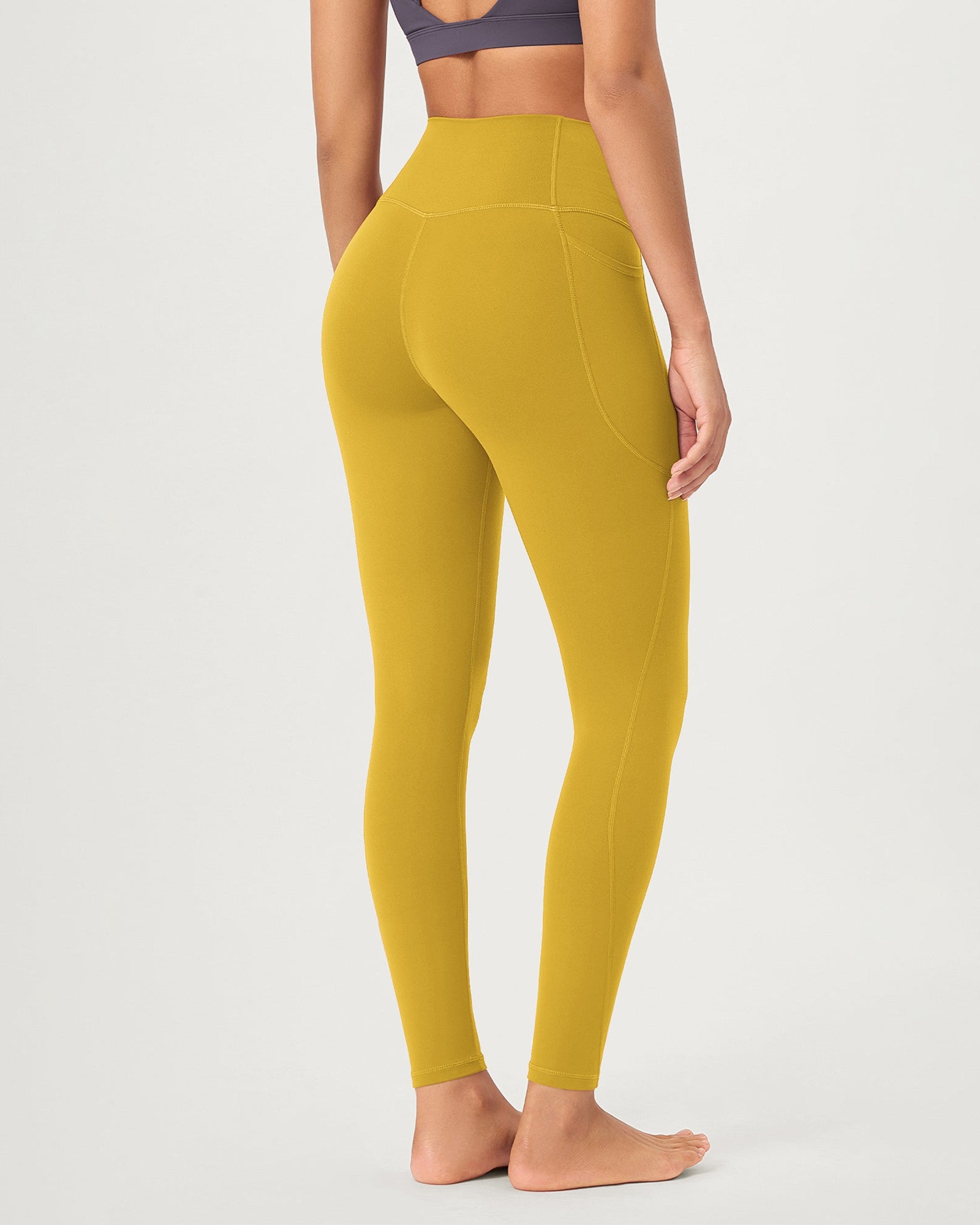 2-Pack 28 ODCLOUD Crossover Lounge Yoga Waist Leggings with Pockets - ododos