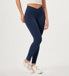 2-Pack 28 ODCLOUD Crossover Lounge Yoga Waist Leggings with Pockets - ododos