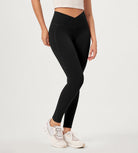 2-Pack 28 ODCLOUD Crossover Lounge Yoga Waist Leggings with Pockets - ododos