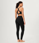 2-Pack 28 ODCLOUD Crossover Lounge Yoga Waist Leggings with Pockets - ododos