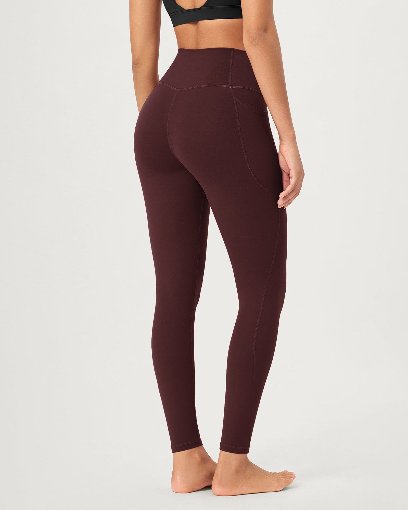 2-Pack 28 ODCLOUD Crossover Lounge Yoga Waist Leggings with Pockets - ododos