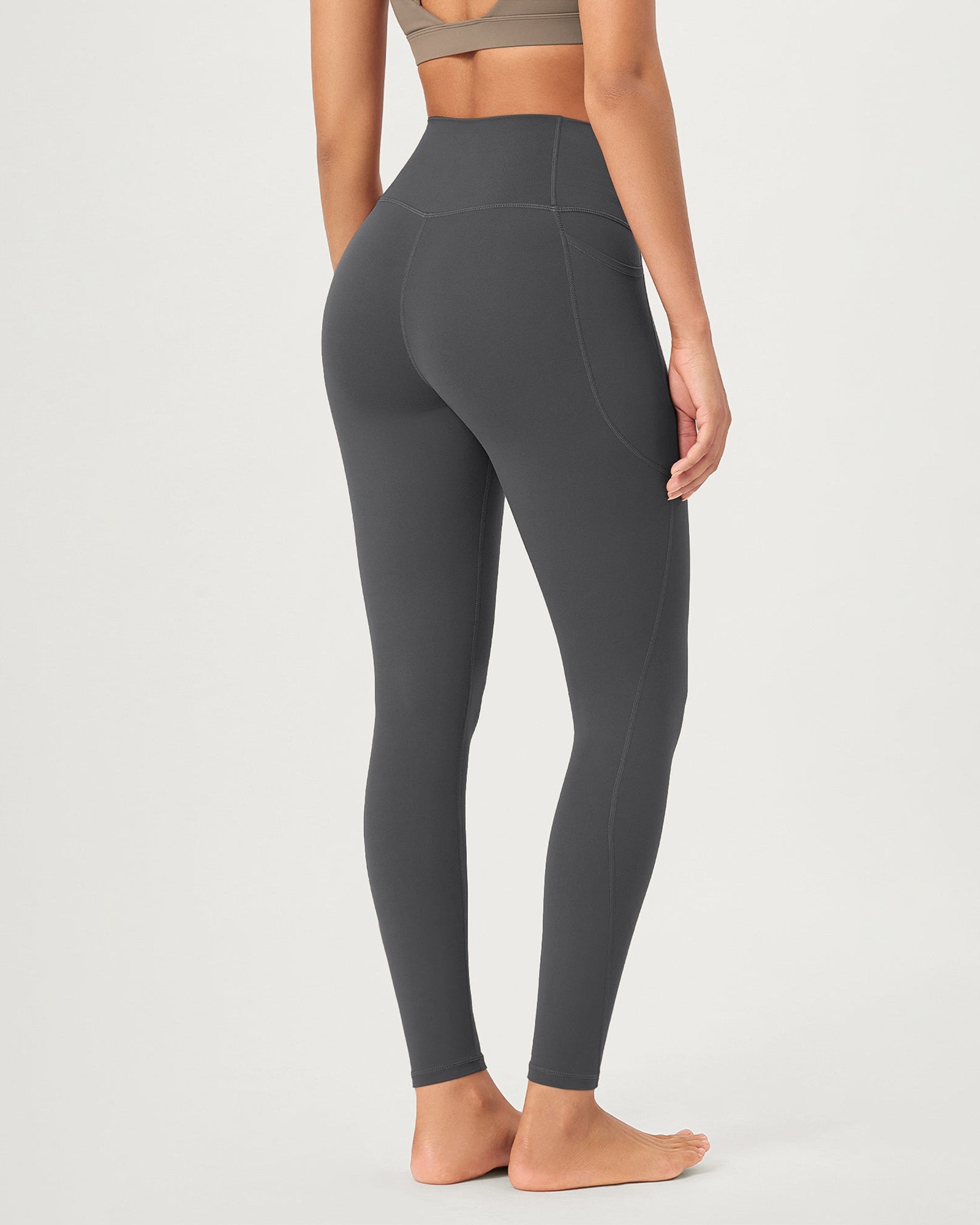 2-Pack 28 ODCLOUD Crossover Lounge Yoga Waist Leggings with Pockets - ododos