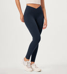 2-Pack 28 ODCLOUD Crossover Lounge Yoga Waist Leggings with Pockets - ododos