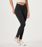 2-Pack 28 ODCLOUD Crossover Lounge Yoga Waist Leggings with Pockets - ododos