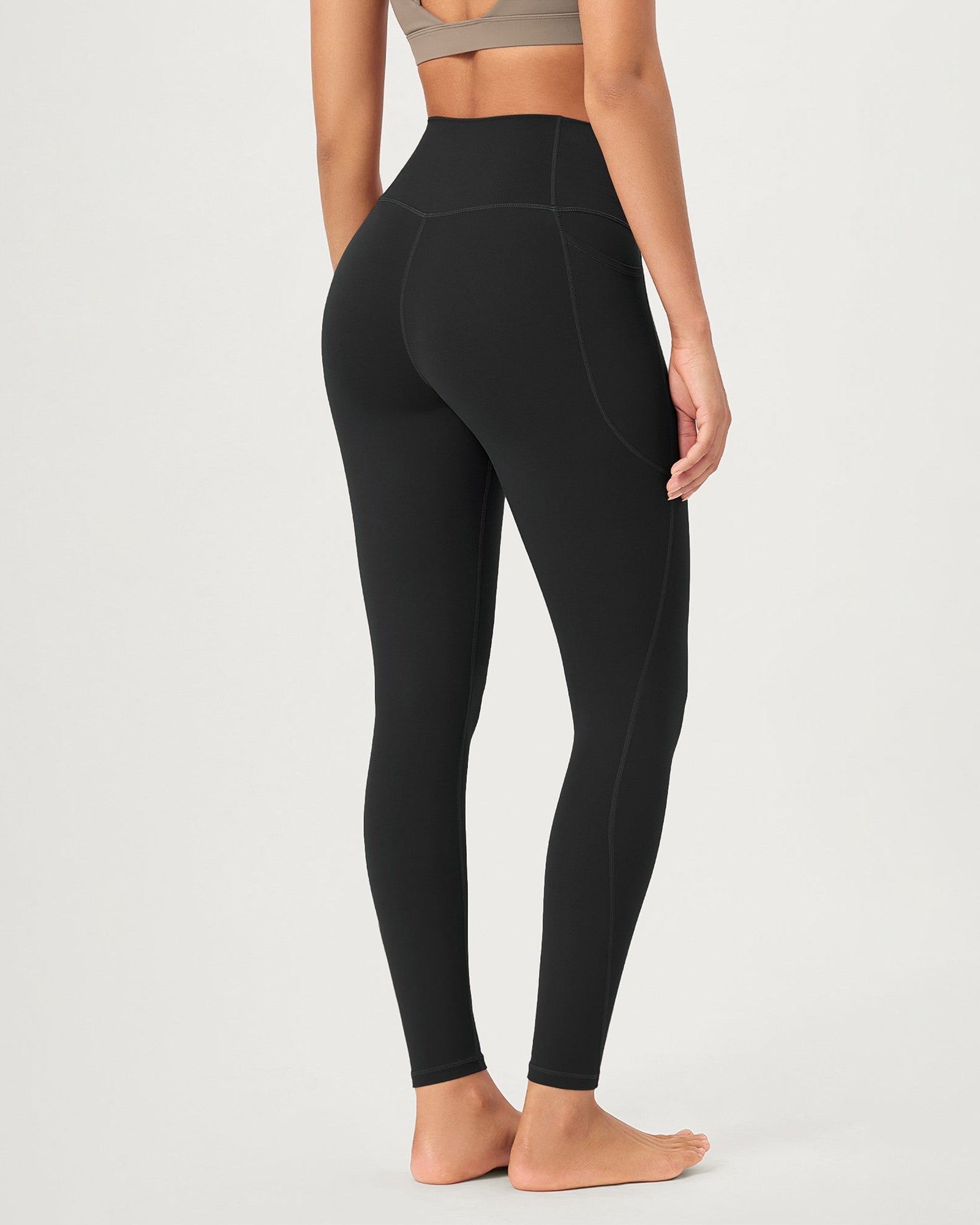 2-Pack 28 ODCLOUD Crossover Lounge Yoga Waist Leggings with Pockets - ododos