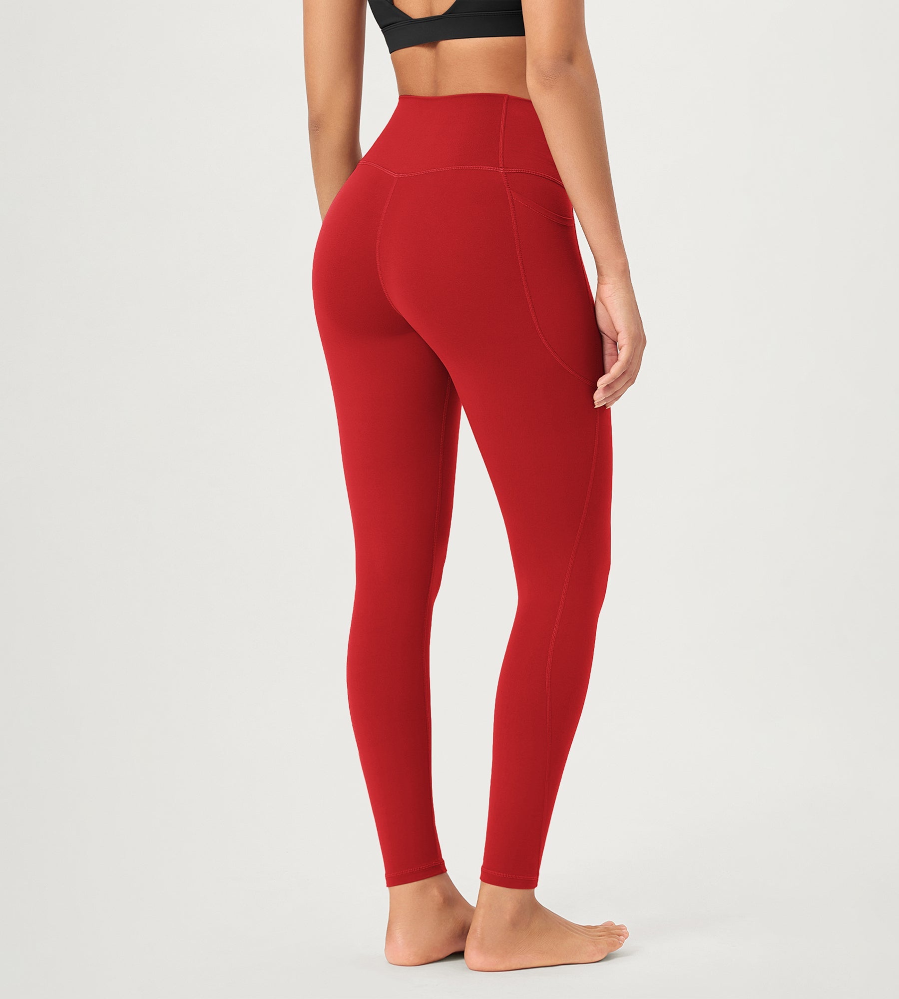 2-Pack 28 ODCLOUD Crossover Lounge Yoga Waist Leggings with Pockets - ododos