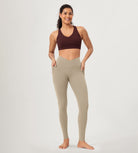 28 ODCLOUD Crossover Lounge Yoga Waist Leggings with Pockets - ododos
