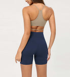 Cloud Feeling 6 Crossover Yoga Shorts - ododos
