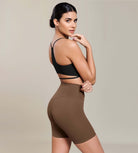 Cloud Feeling 6 Cross Waist Yoga Lounge Shorts - ododos