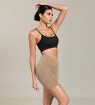 Cloud Feeling 6 Cross Waist Yoga Lounge Shorts - ododos