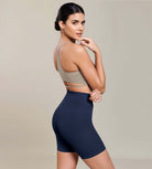 Cloud Feeling 6 Cross Waist Yoga Lounge Shorts - ododos