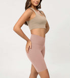 Cloud Feeling 8 Crossover Yoga Shorts - ododos