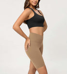 Cloud Feeling 8 Crossover Yoga Shorts - ododos