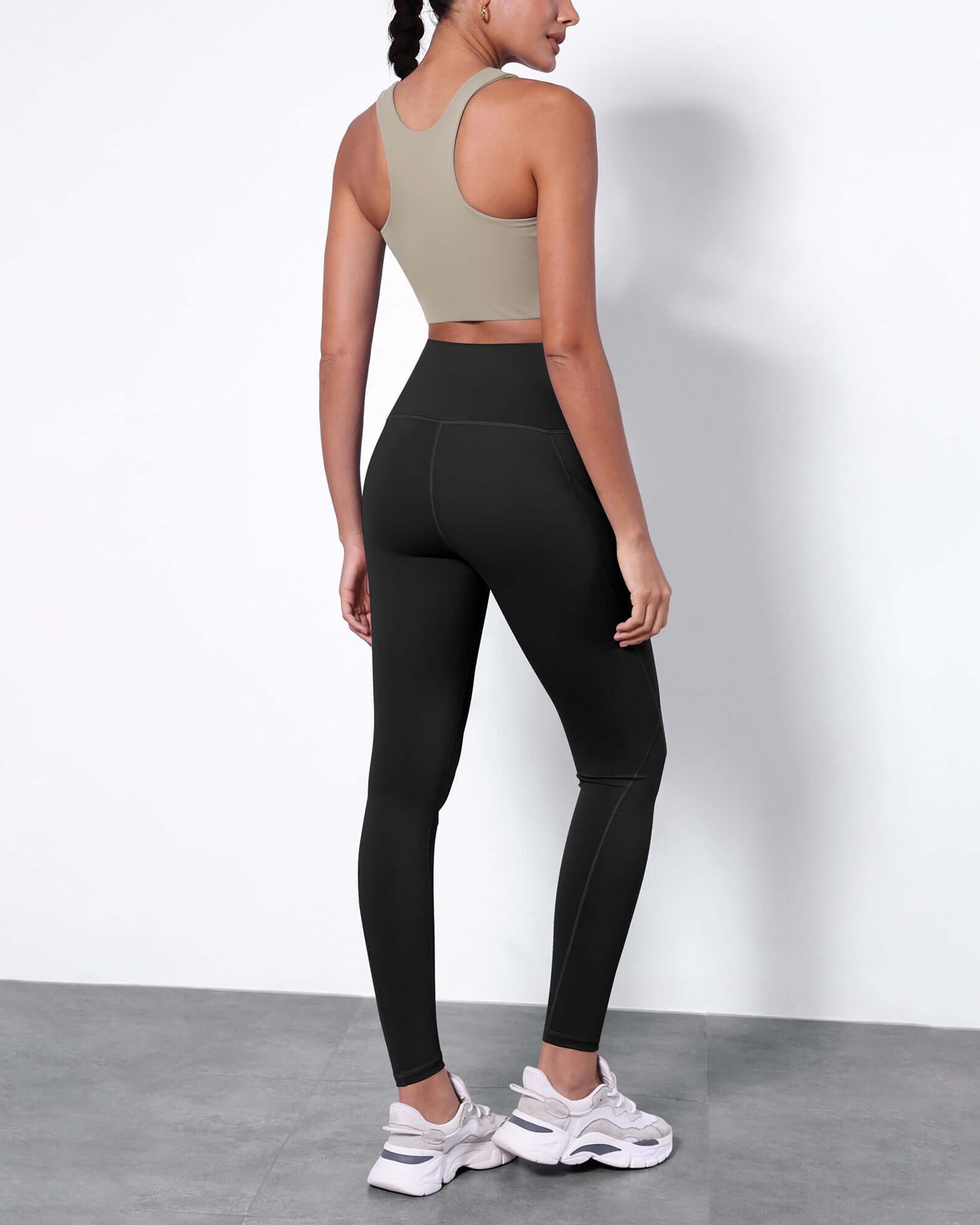 7/8 Fleece Lined Leggings with Pockets - ododos