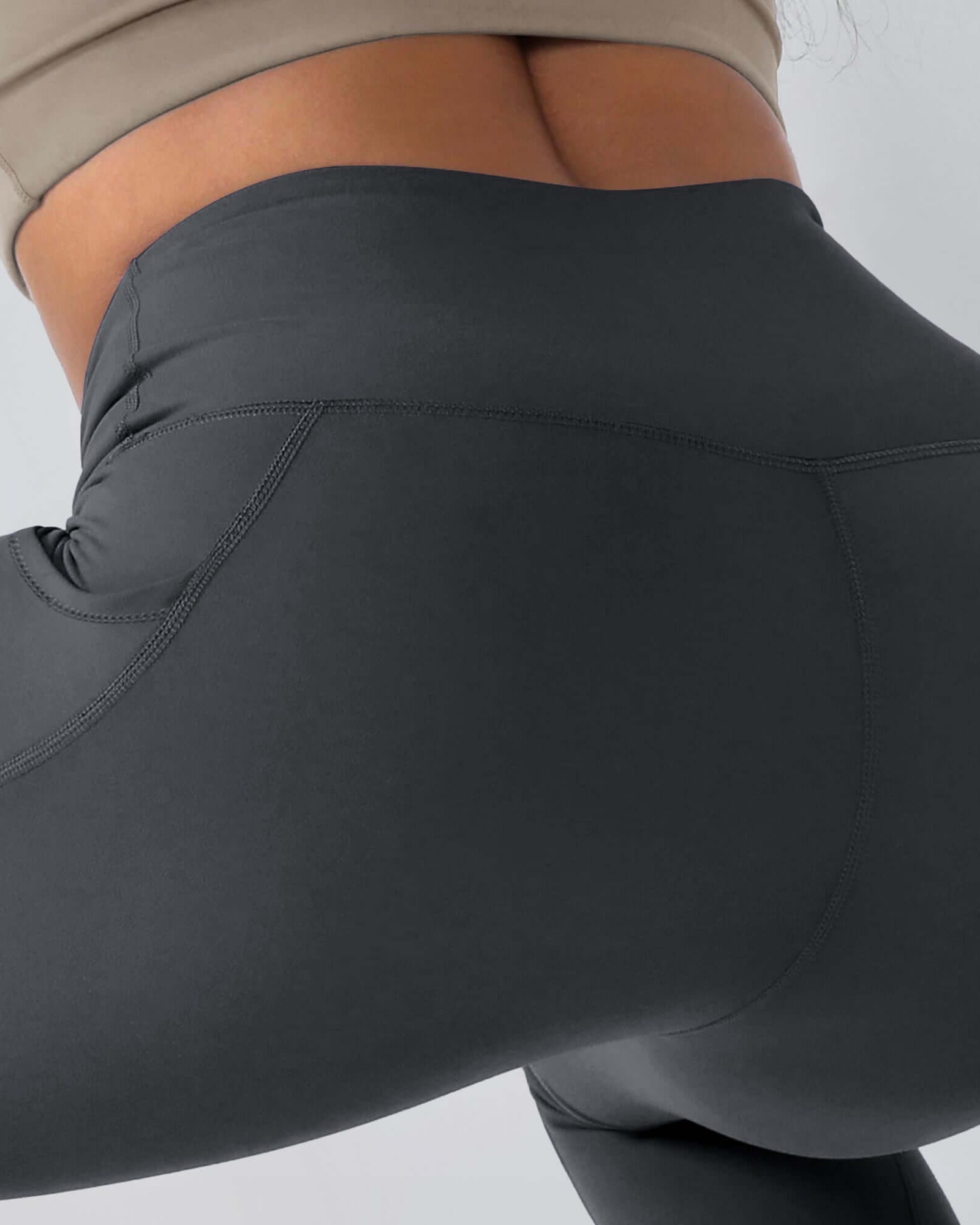 7/8 Fleece Lined Leggings with Pockets - ododos