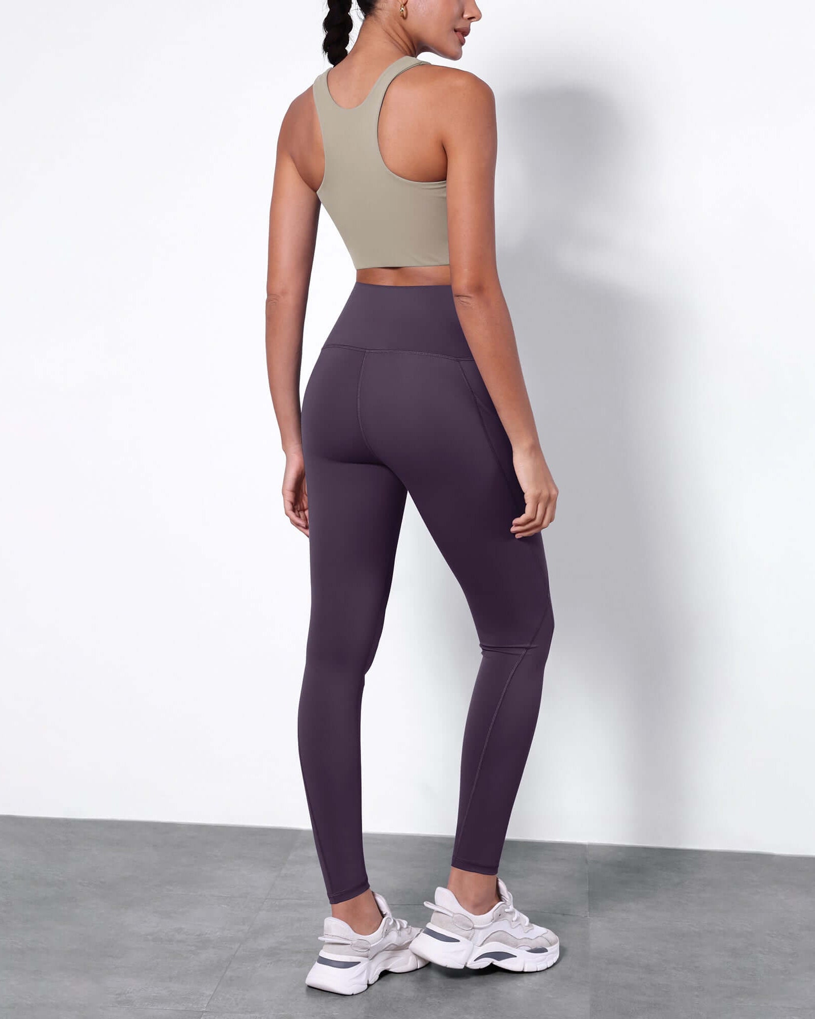 7/8 Fleece Lined Leggings with Pockets - ododos